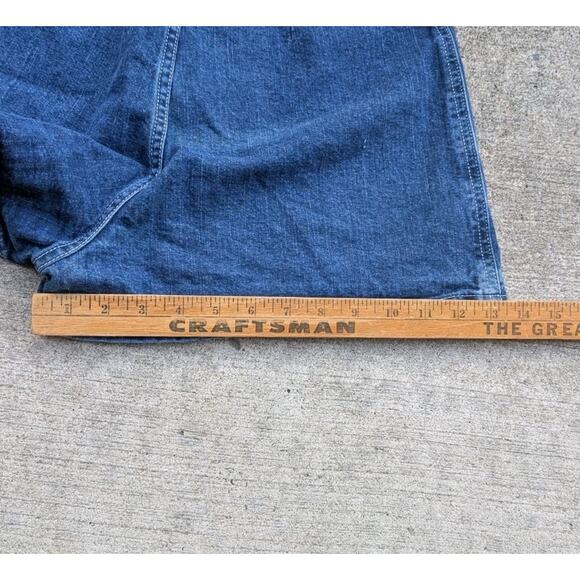 Breaker Jeans Surf Wear Denim Lace-up Cotton Short Shorts Size 11/12 29x2.5 - Picture 6 of 7